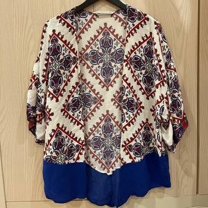 Zara Patterned Kimono